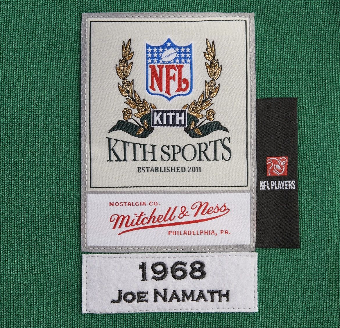 Kith × Mitchell & Ness × NFL Kith Mitchell & Ness NFL Joe Namath Jersey Size US XL / EU 56 / 4 - 5 Thumbnail