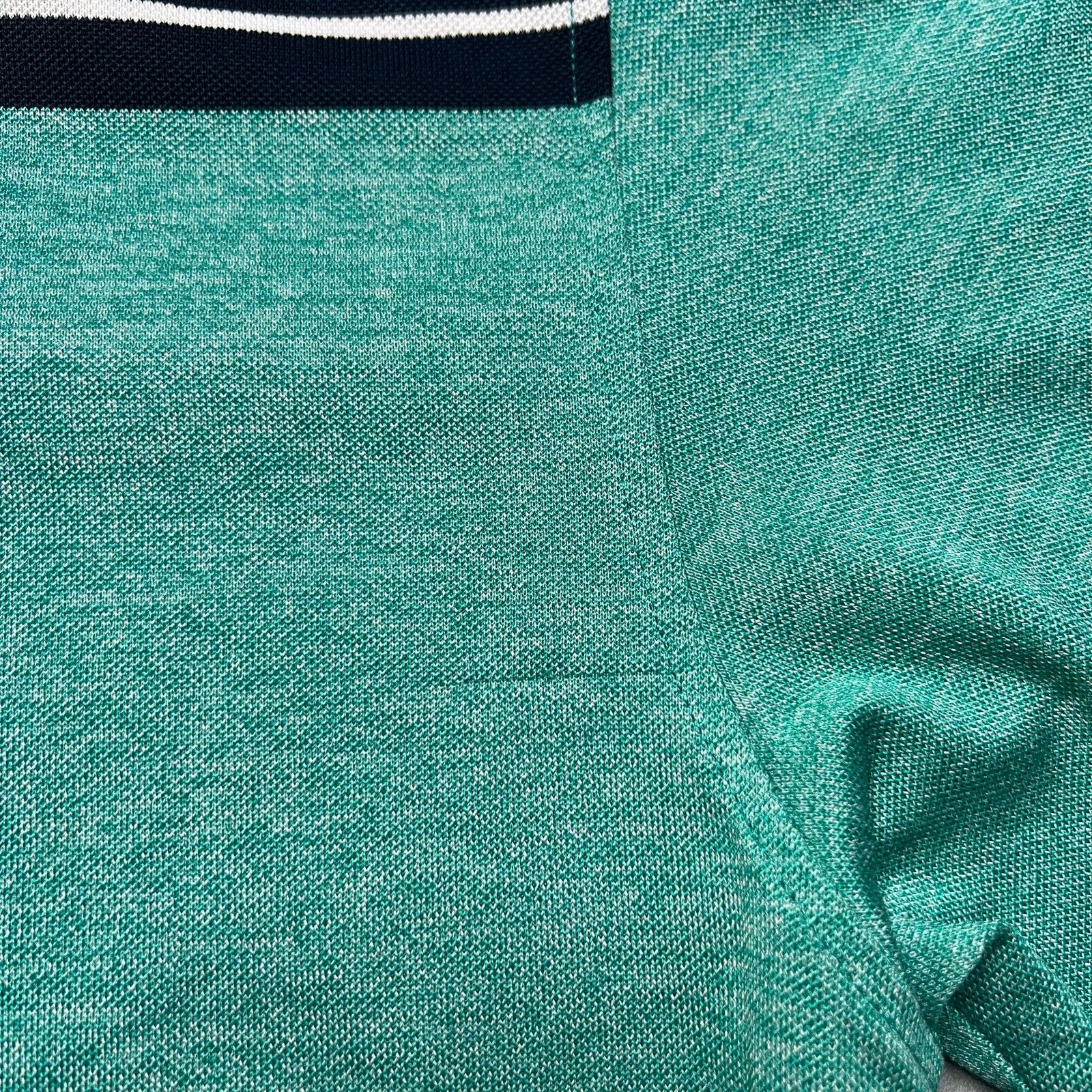 Footjoy FootJoy FJ Golf Polo Shirt Men’s Medium Green Striped sport Size US M / EU 48-50 / 2 - 10 Thumbnail