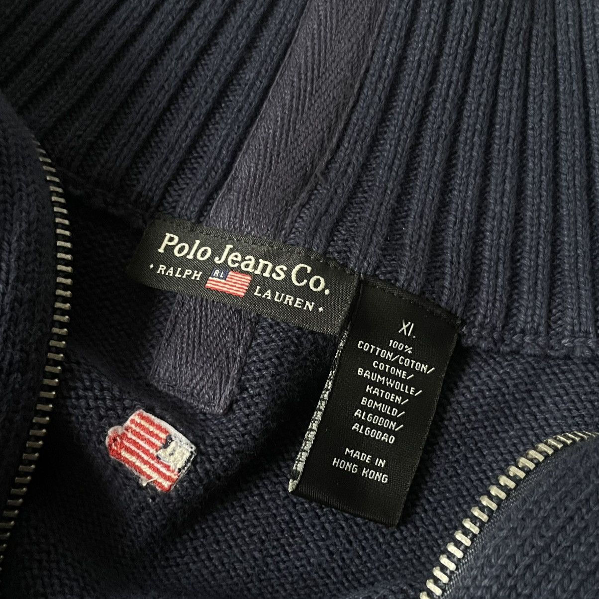 Polo Ralph Lauren New Polo Ralph Lauren Polo Jeans Full Zip Sweater Mens Size US XL / EU 56 / 4 - 7 Thumbnail