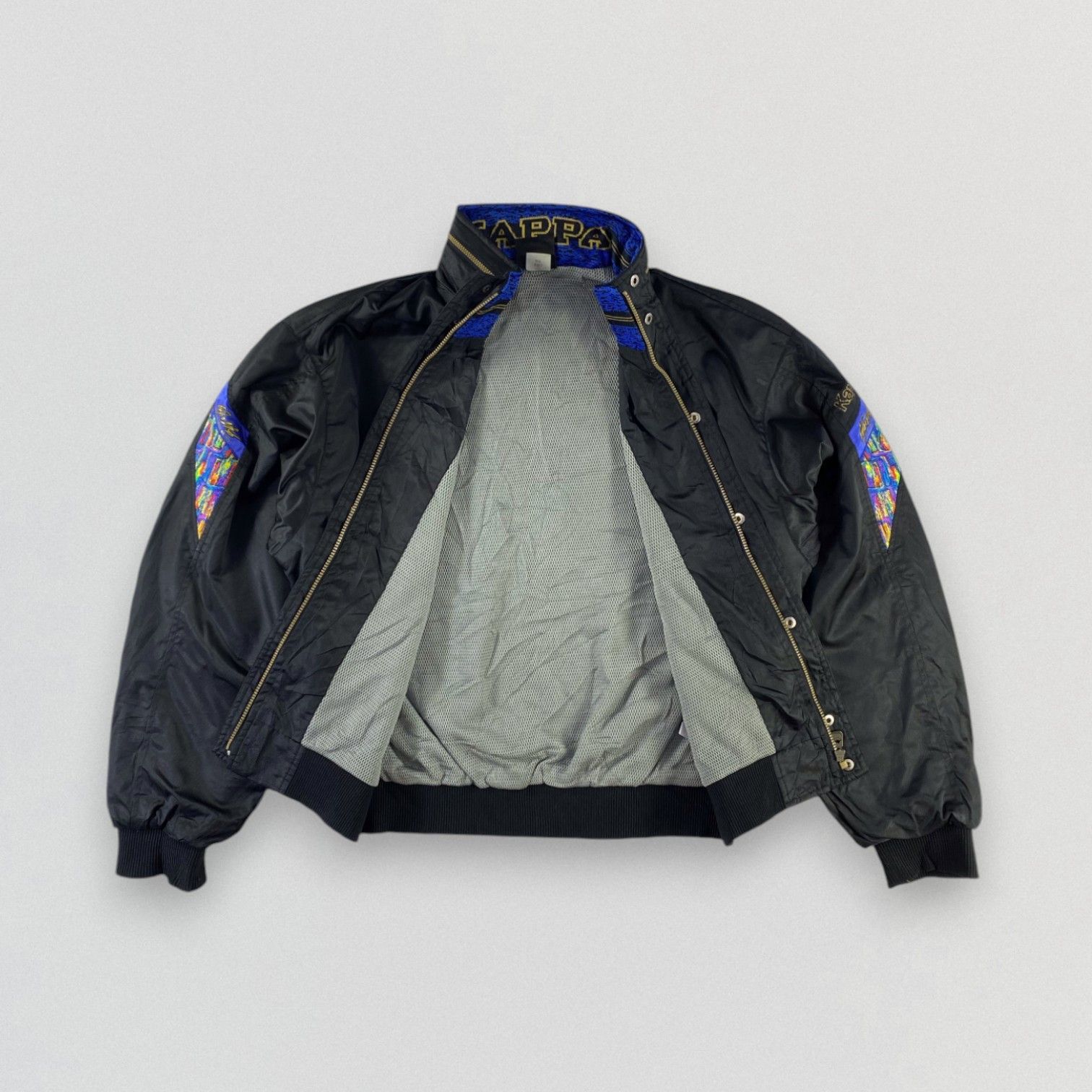 Kappa Vintage Kappa Bomber Jacket Size US L / EU 52-54 / 3 - 2 Thumbnail