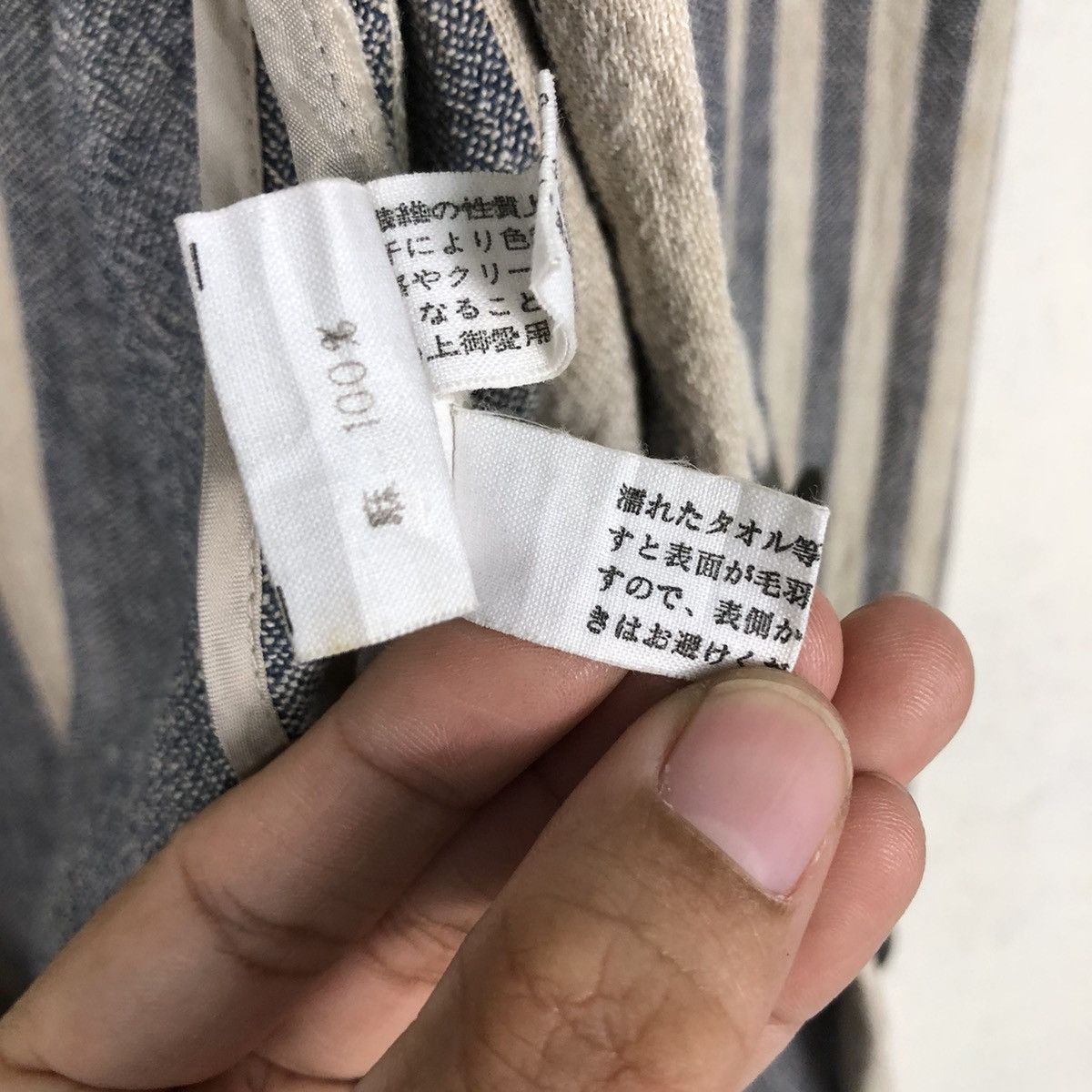 Japanese Brand 📌Vintage Hickory Chore Striped Jacket Jean Claude Paris Size US M / EU 48-50 / 2 - 23 Thumbnail