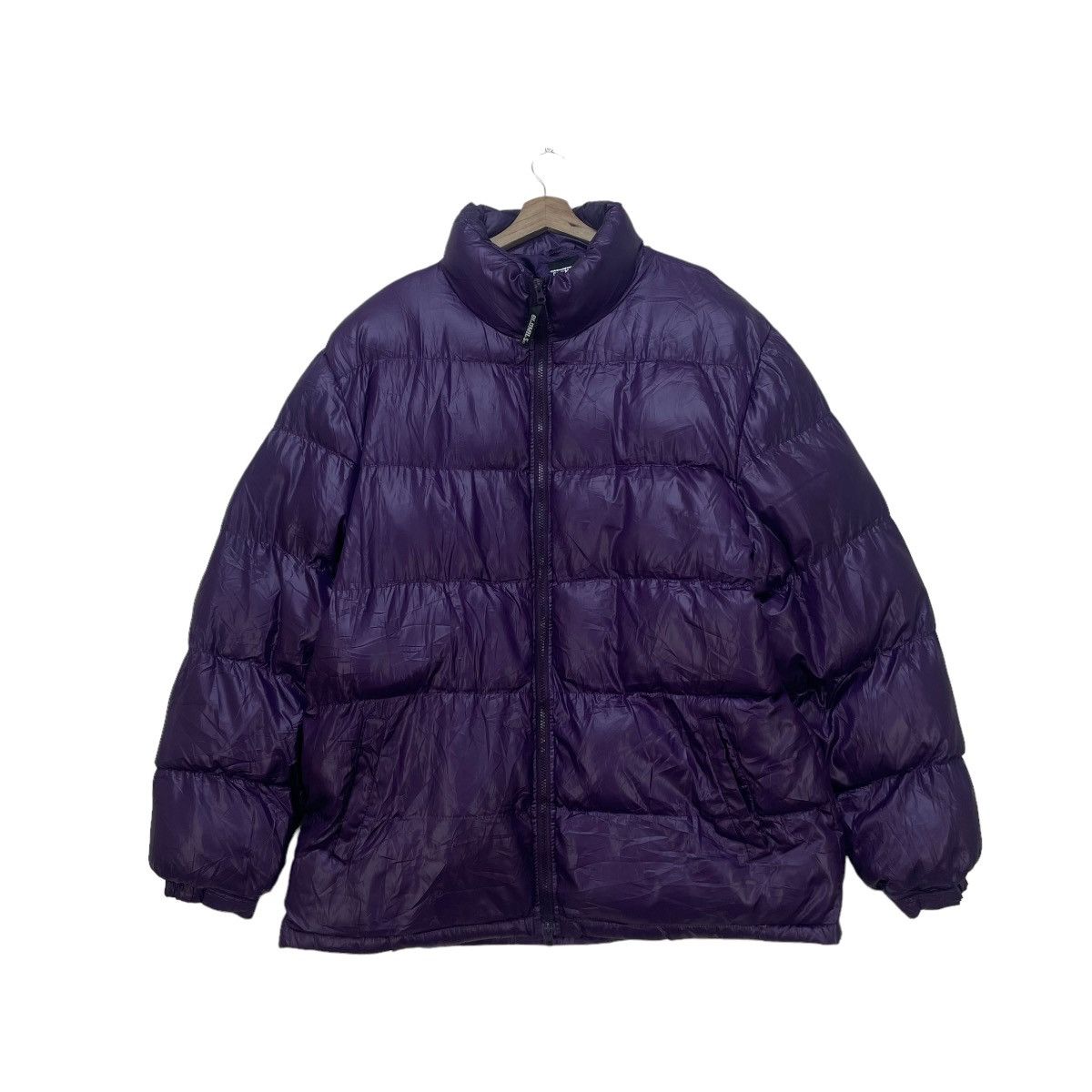 Japanese Brand Rare Japanese Brand OldMils Purple Puffer Jacket Size US L / EU 52-54 / 3 - 1 Thumbnail