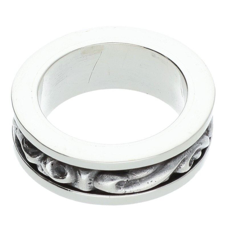 Chrome Hearts Chrome Hearts Spinner Scroll Silver Ring Size ONE SIZE - 2 Thumbnail