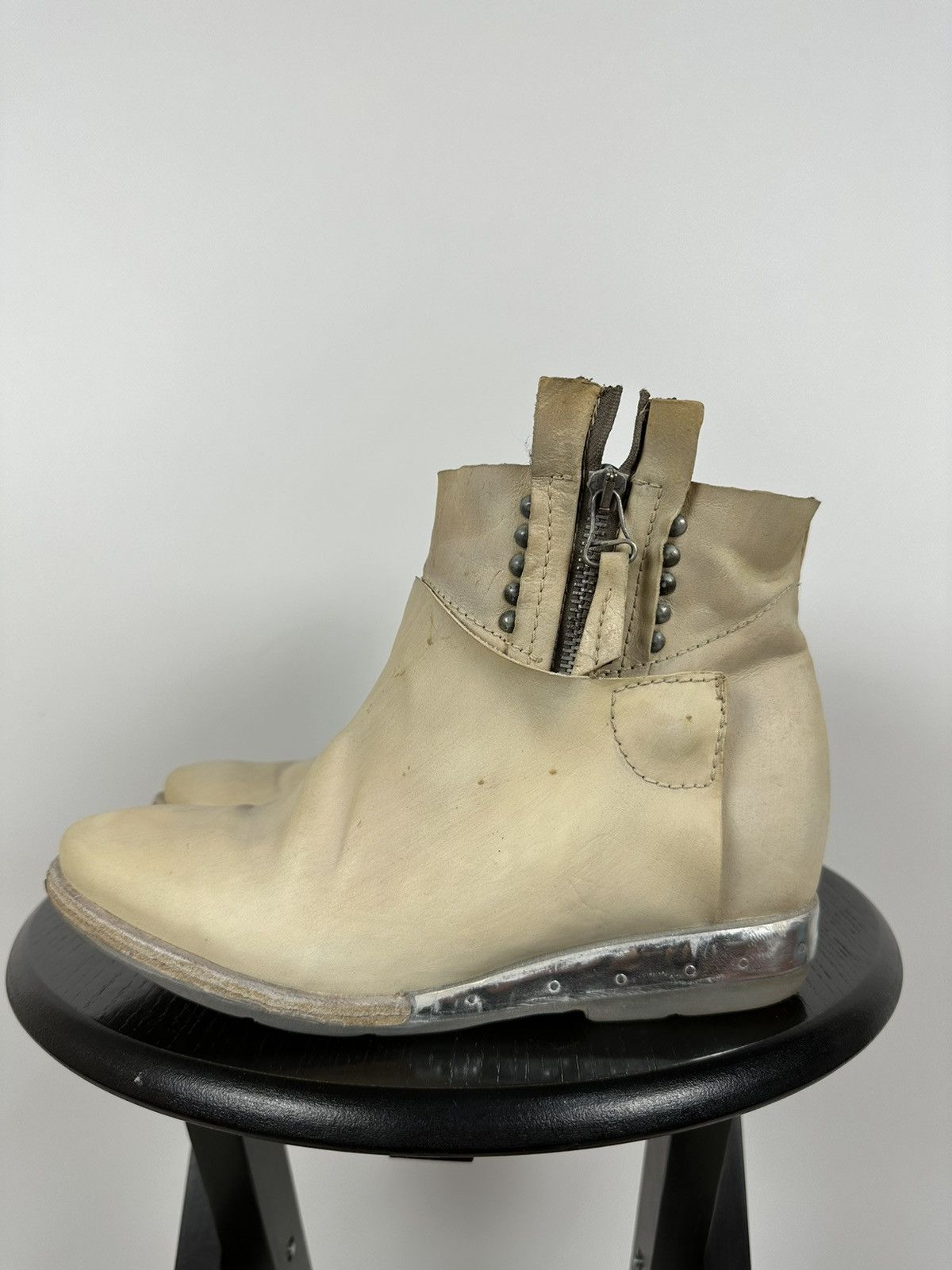 A.S.98 Women’s A.S.98. Airstep Leather Boots Size US 8 / IT 38 - 2 Thumbnail
