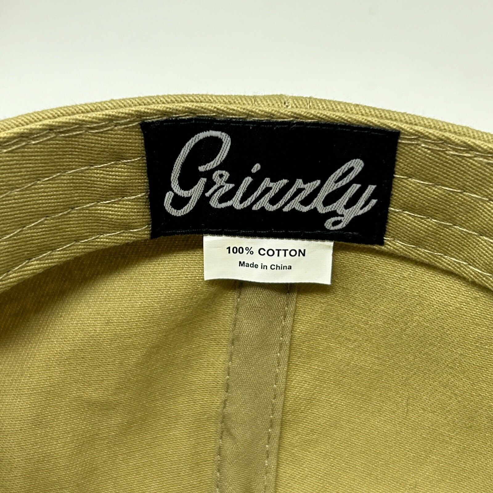 Grizzly Griptape Grizzly Griptape Hat Baseball Cap Skateboarding Skater Size ONE SIZE - 8 Thumbnail