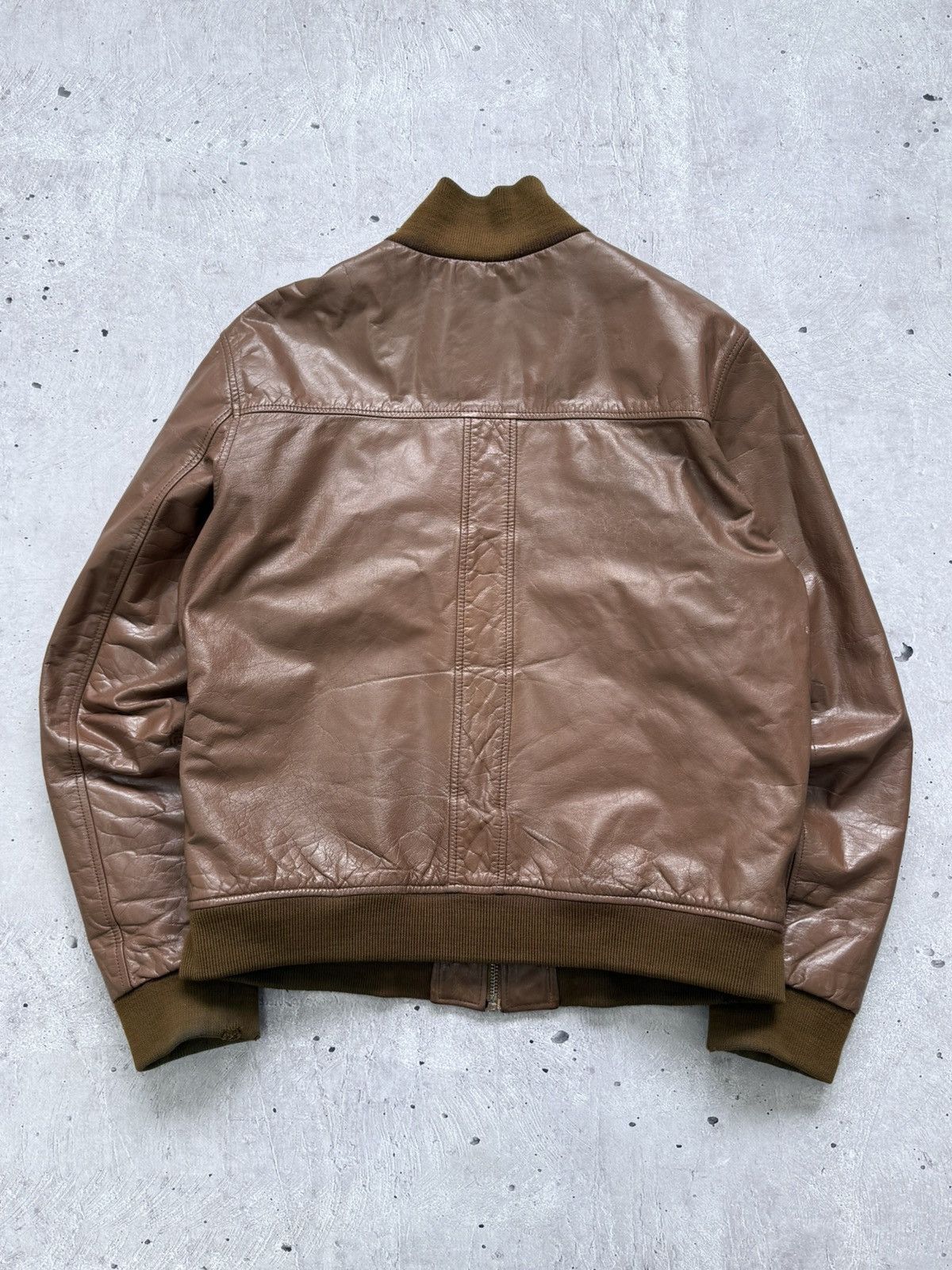 Chevignon Vintage Chevignon Brown Buffalo Leather Jacket Size US XL / EU 56 / 4 - 8 Thumbnail