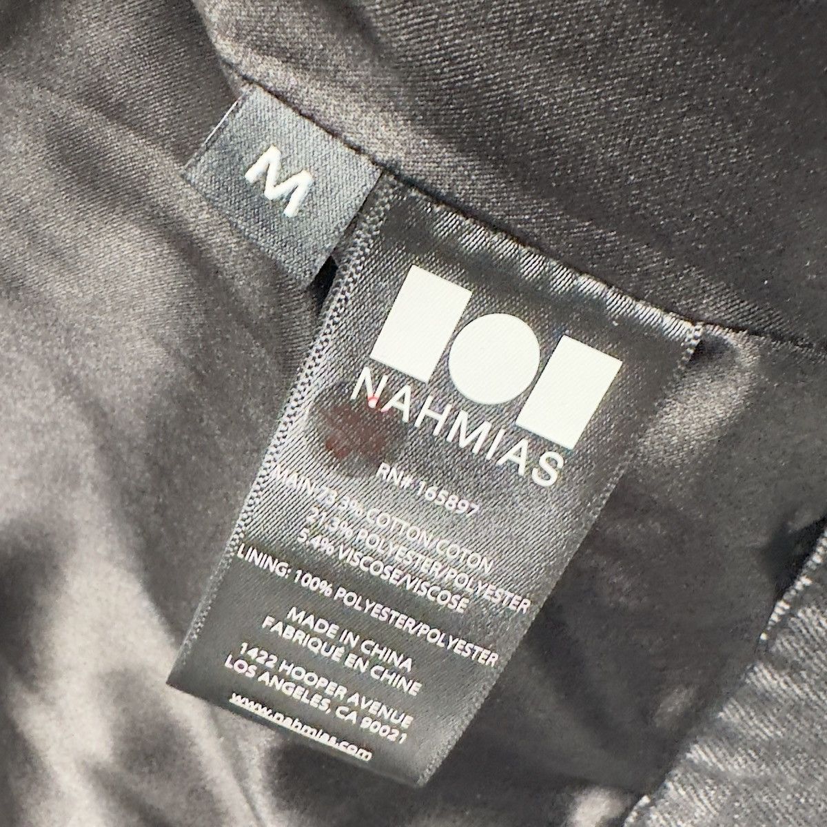 Nahmias Nahmias Distressed Black Denim Patchwork Jacket Blazer Size US M / EU 48-50 / 2 - 6 Thumbnail