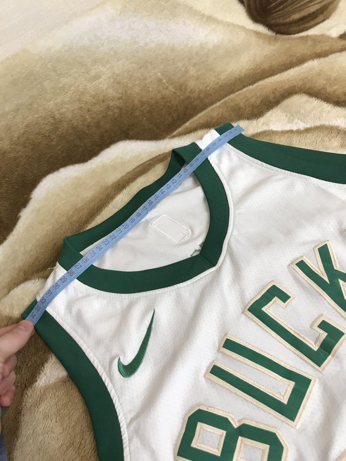 NBA 🔥 #34 Antetokounmpo NBA Milwaukee Vintage Tank Jersey Shirt Size US M / EU 48-50 / 2 - 7 Thumbnail