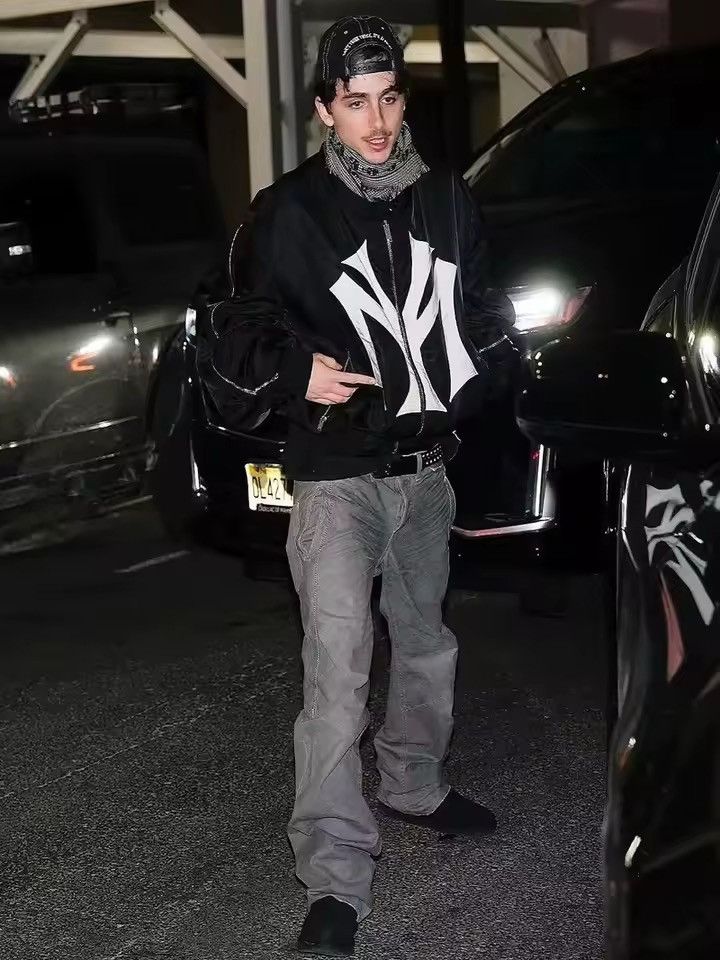 NY Bomber Big Central Logo New York Jacket