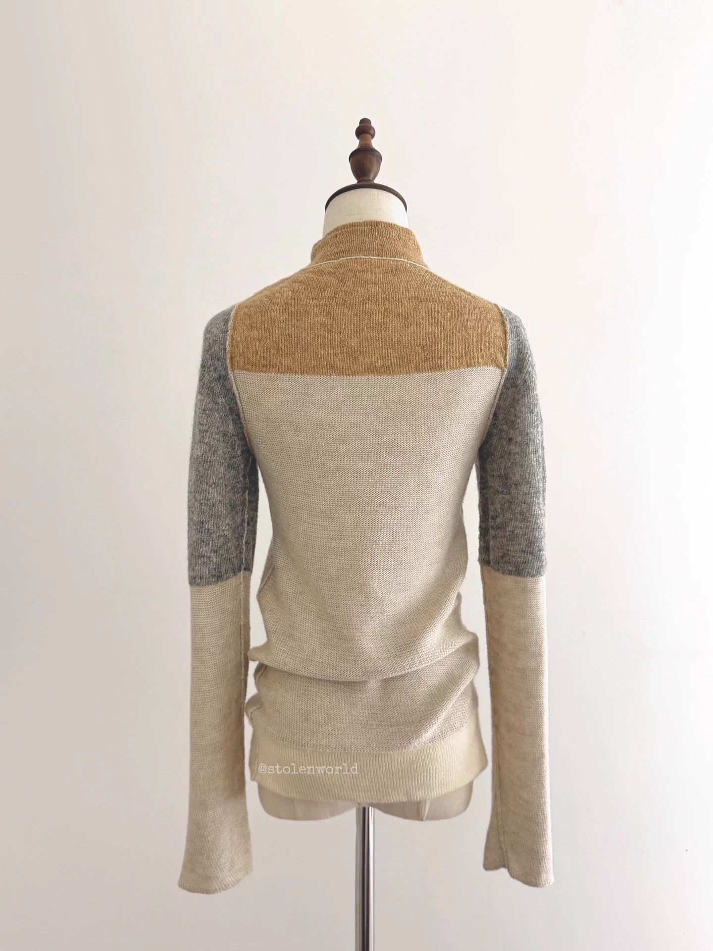 Comme des Garcons Comme des Garçons 1998aw Linen-Silk Wool Panel Top Size F Size S / US 4 / IT 40 - 7 Thumbnail
