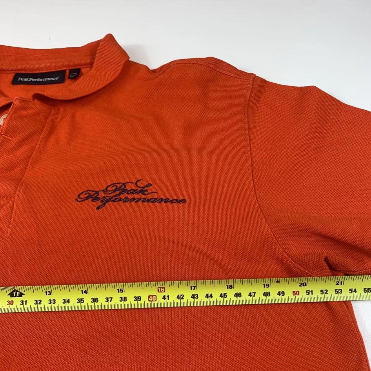 Peak Performance Peak Performance Mens Logo Polo T Shirt Orange Size L Size US L / EU 52-54 / 3 - 4 Thumbnail