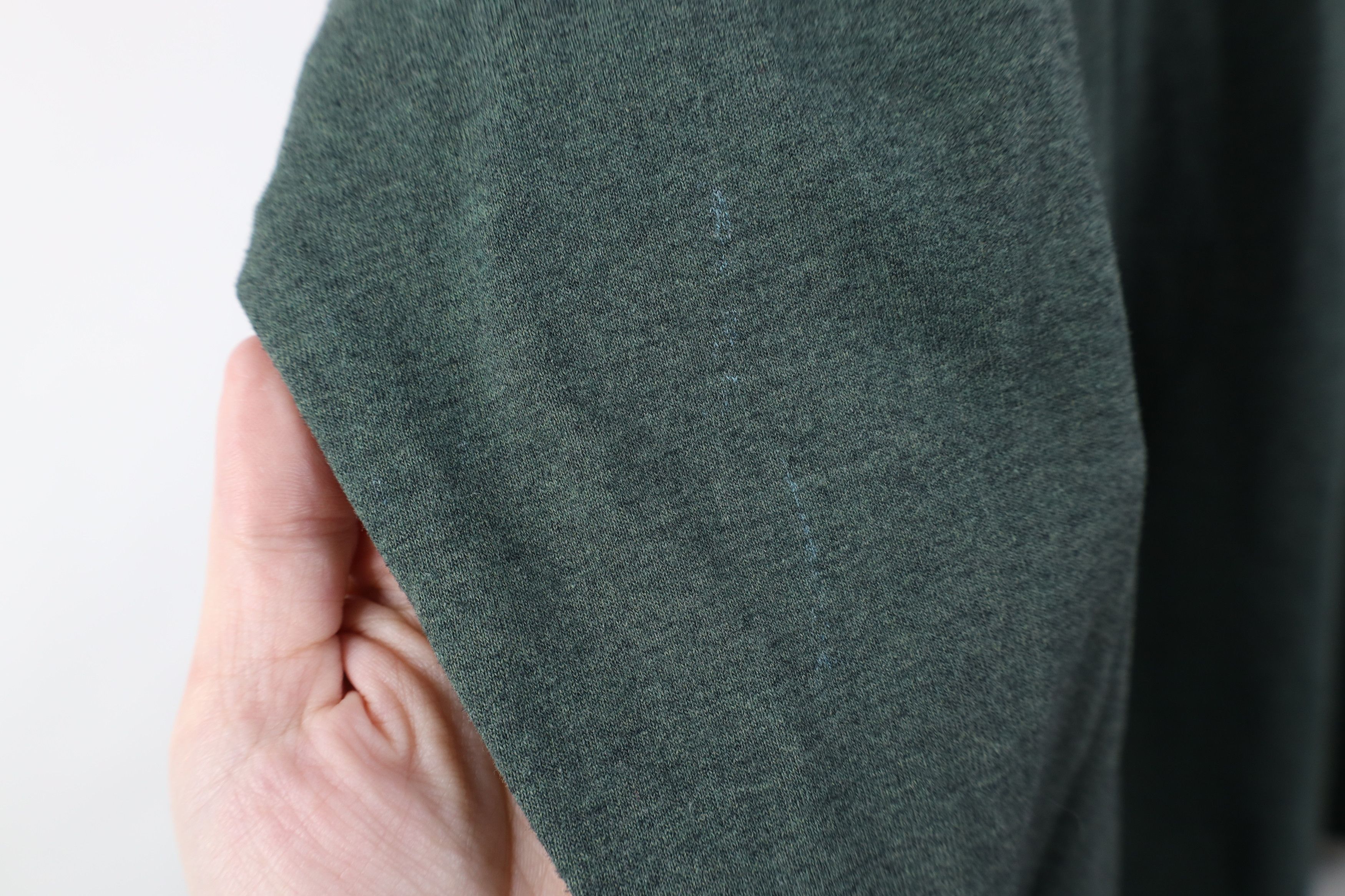 Vintage Vintage 90s Streetwear Long Sleeve T-Shirt Heather Green Size US M / EU 48-50 / 2 - 6 Thumbnail