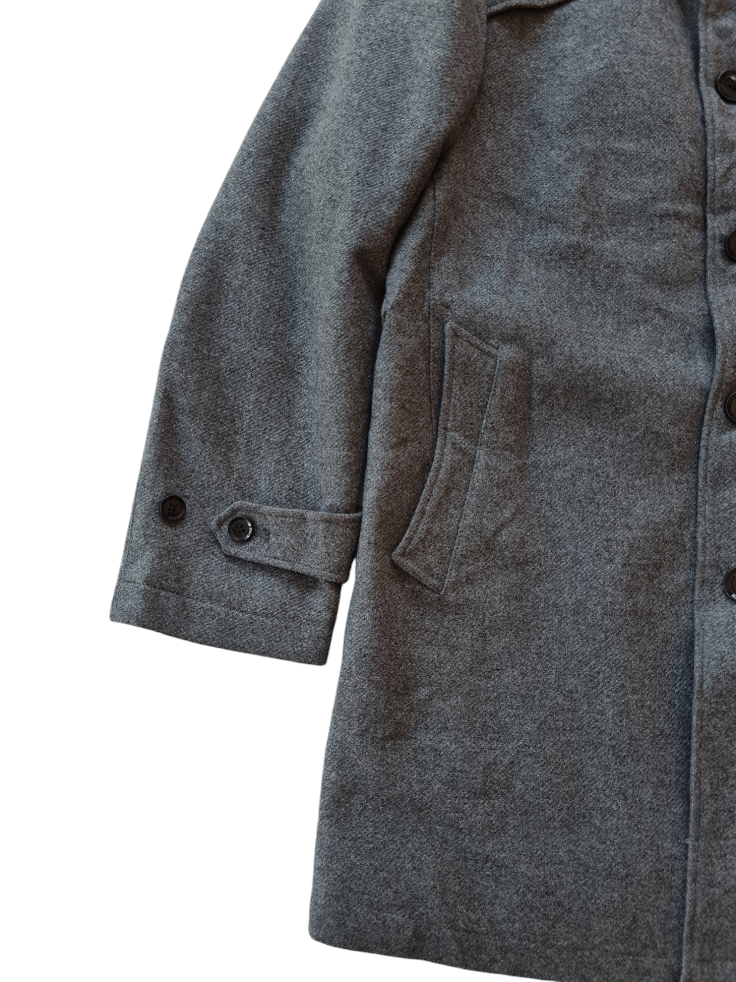 Japanese Brand × Yoshiyuki Konishi ✅️Ficce By Yoshiyuki Konishi Wool Long Jacket Size US L / EU 52-54 / 3 - 6 Thumbnail
