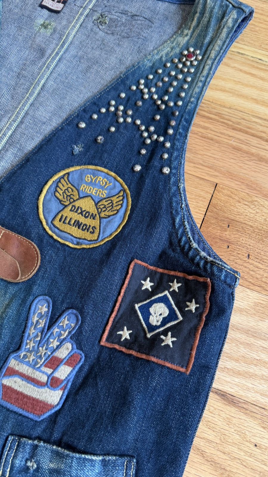 Kapital Kapital Denim Biker Vest Size US L / EU 52-54 / 3 - 2 Thumbnail