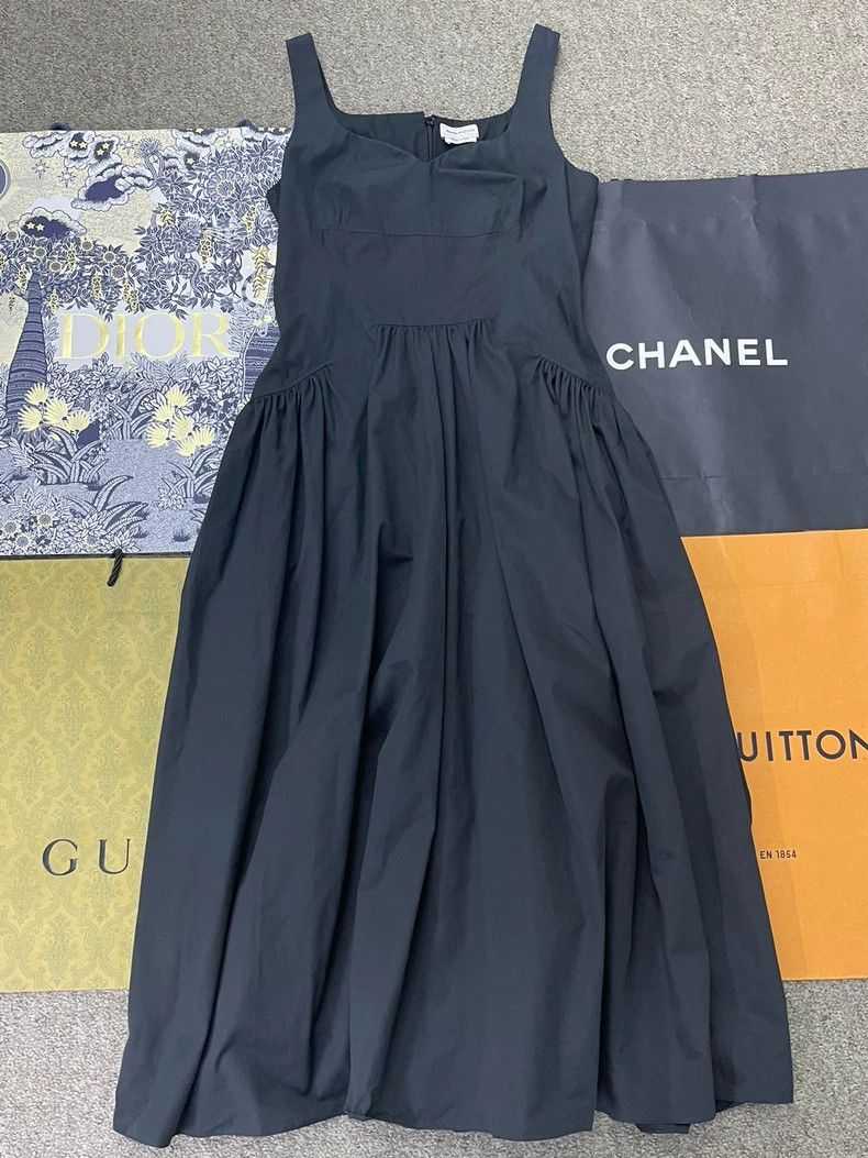Alexander McQueen Alexander McQUEEN Black Sleeveless Dress - dmc Size US M / EU 48-50 / 2 - 1 Thumbnail