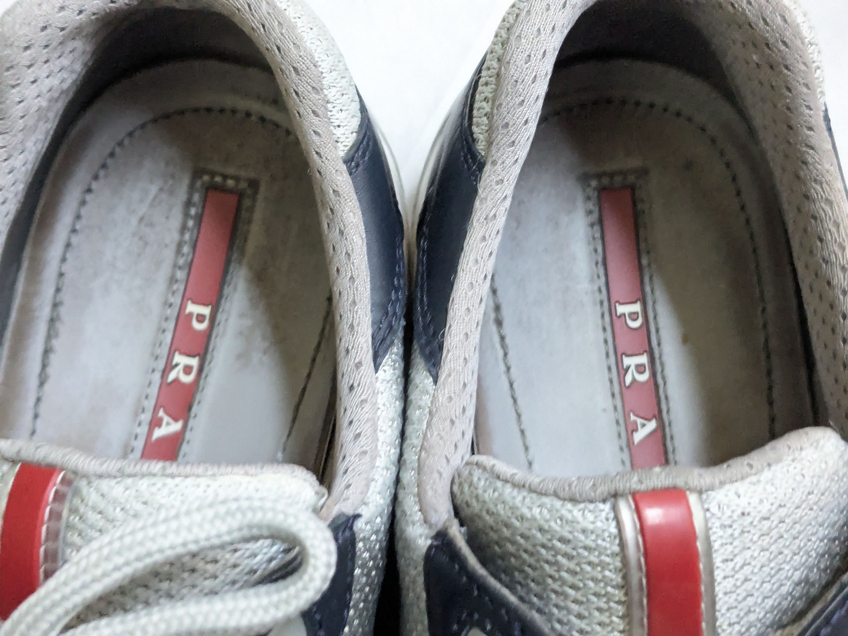 Prada Prada America's Cup Navy Blue 7 Low Top Leather Size US 7 / EU 40 - 8 Thumbnail