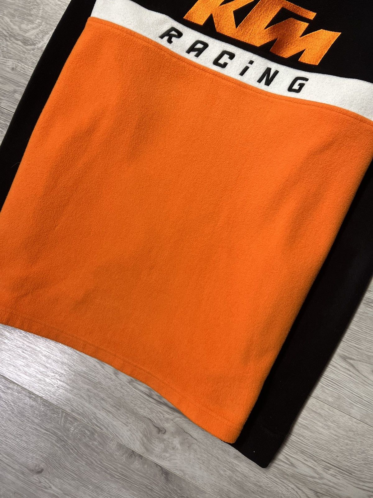 Vintage Vintage KTM Full Zip Racing Fleece Jacket Size US XL / EU 56 / 4 - 11 Thumbnail
