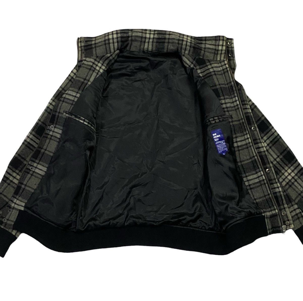 If Six Was Nine × Japanese Brand × semanticdesign SemanticDesign Checkered Wool Jacket Size US L / EU 52-54 / 3 - 23 Thumbnail