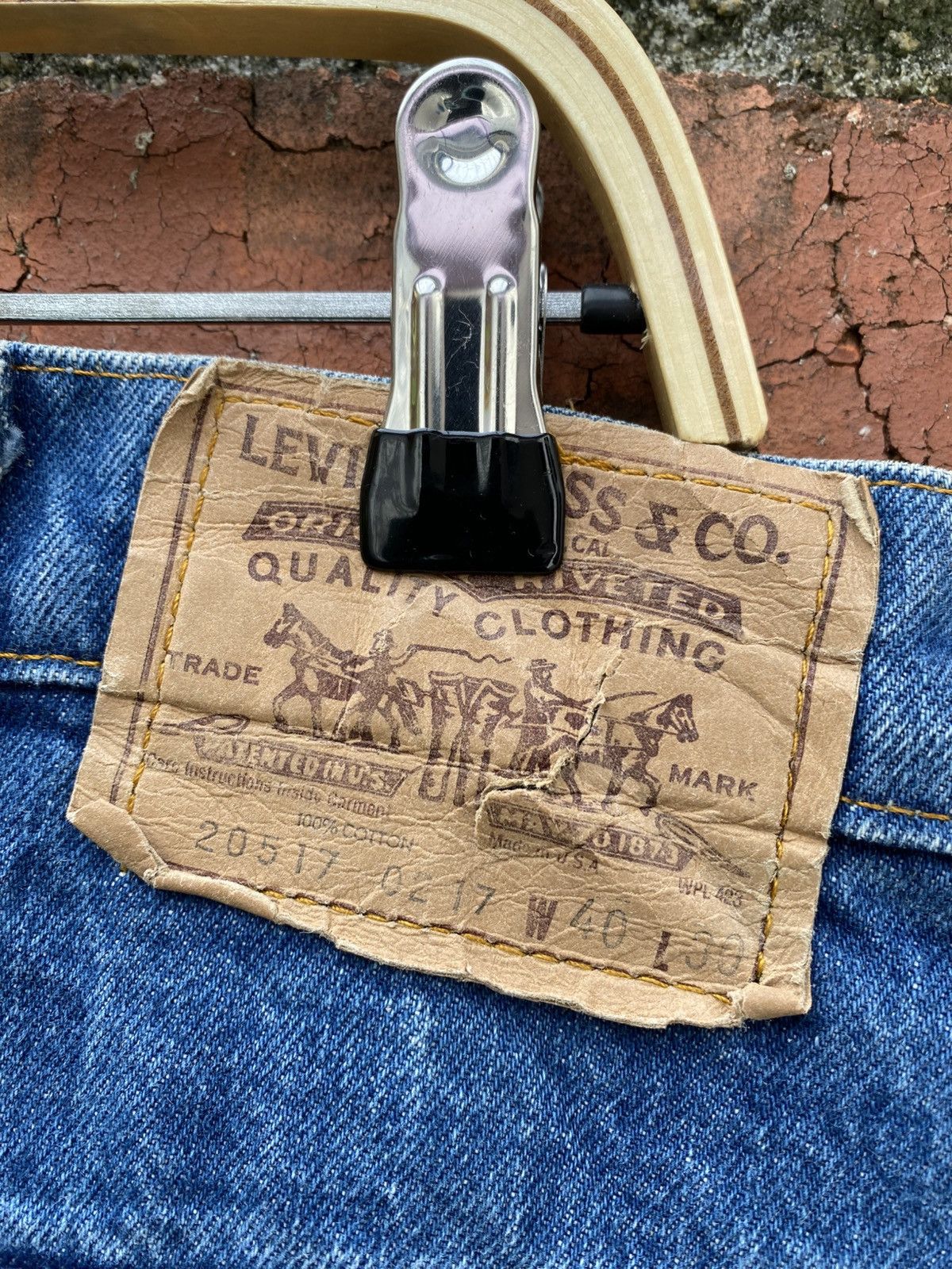 Levi's Vintage Clothing W38x29.5 Vintage levi's 517 flare bellbottom orange tab Size US 38 / EU 54 - 7 Thumbnail