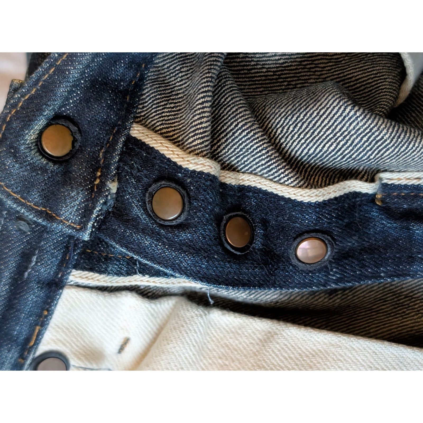 Big John Big John RARE Ransei Denim (30) Size US 30 / EU 46 - 4 Thumbnail