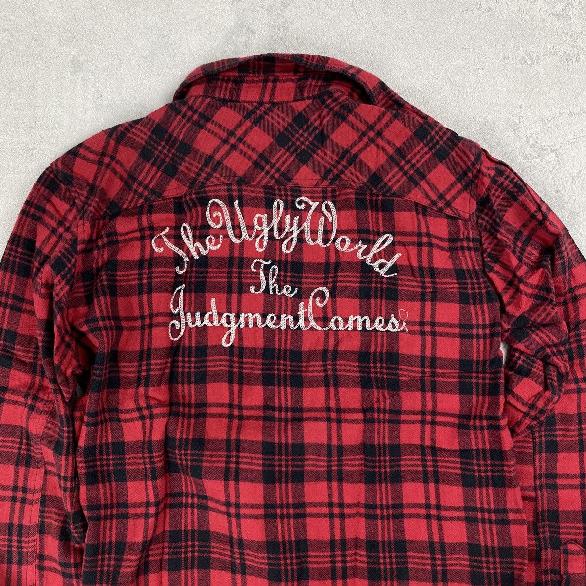 If Six Was Nine In The Attic Flannel Punk Style Shirt Size US L / EU 52-54 / 3 - 11 Thumbnail