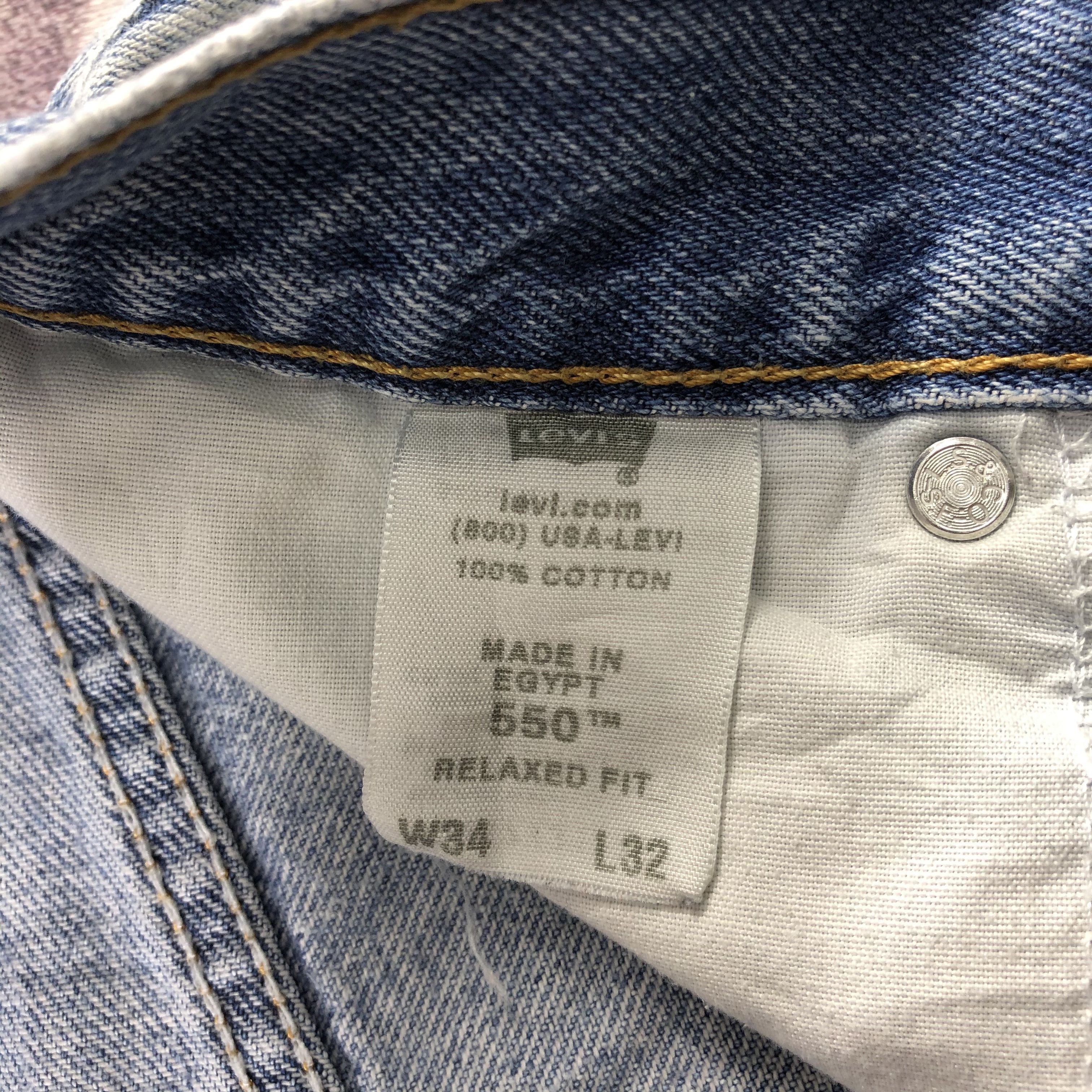Levi's × Vintage Vintage Blue Wash Levis 550 Jeans-JM2666 Size US 34 / EU 50 - 15 Thumbnail