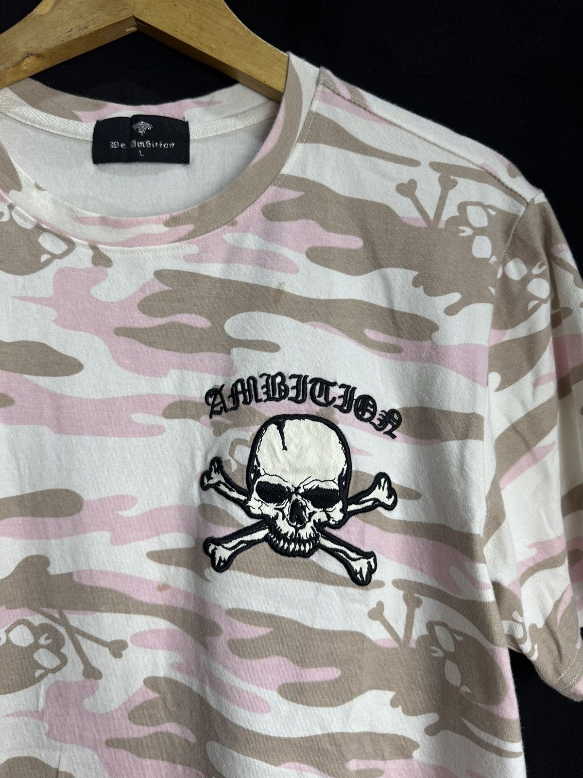 If Six Was Nine × Japanese Brand × Le Grande Bleu (L.G.B.) Japanese Skulls Camo Crosses Ambition Tees Size US M / EU 48-50 / 2 - 5 Thumbnail