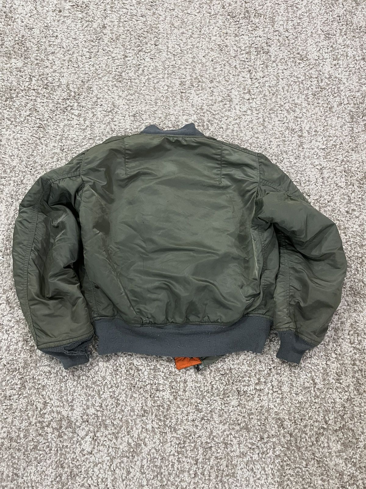 Alpha Industries 🔥 VINTAGE REVERSIBLE ALPHA INDUSTRIES MA-1 BOMBER JACKET Size US M / EU 48-50 / 2 - 10 Thumbnail