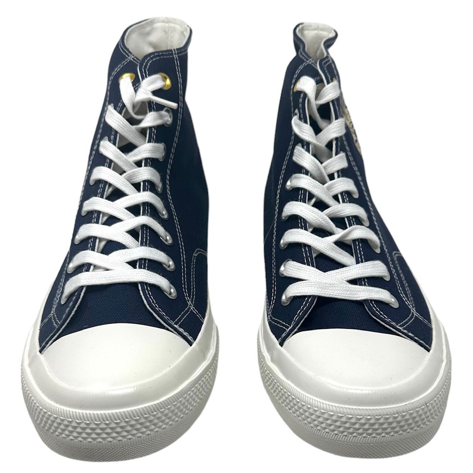 Darc Sport Darc Sport High Top Shoes W1-DIOS Wolves Forever in Navy/Tan Size US 10 / EU 43 - 4 Thumbnail