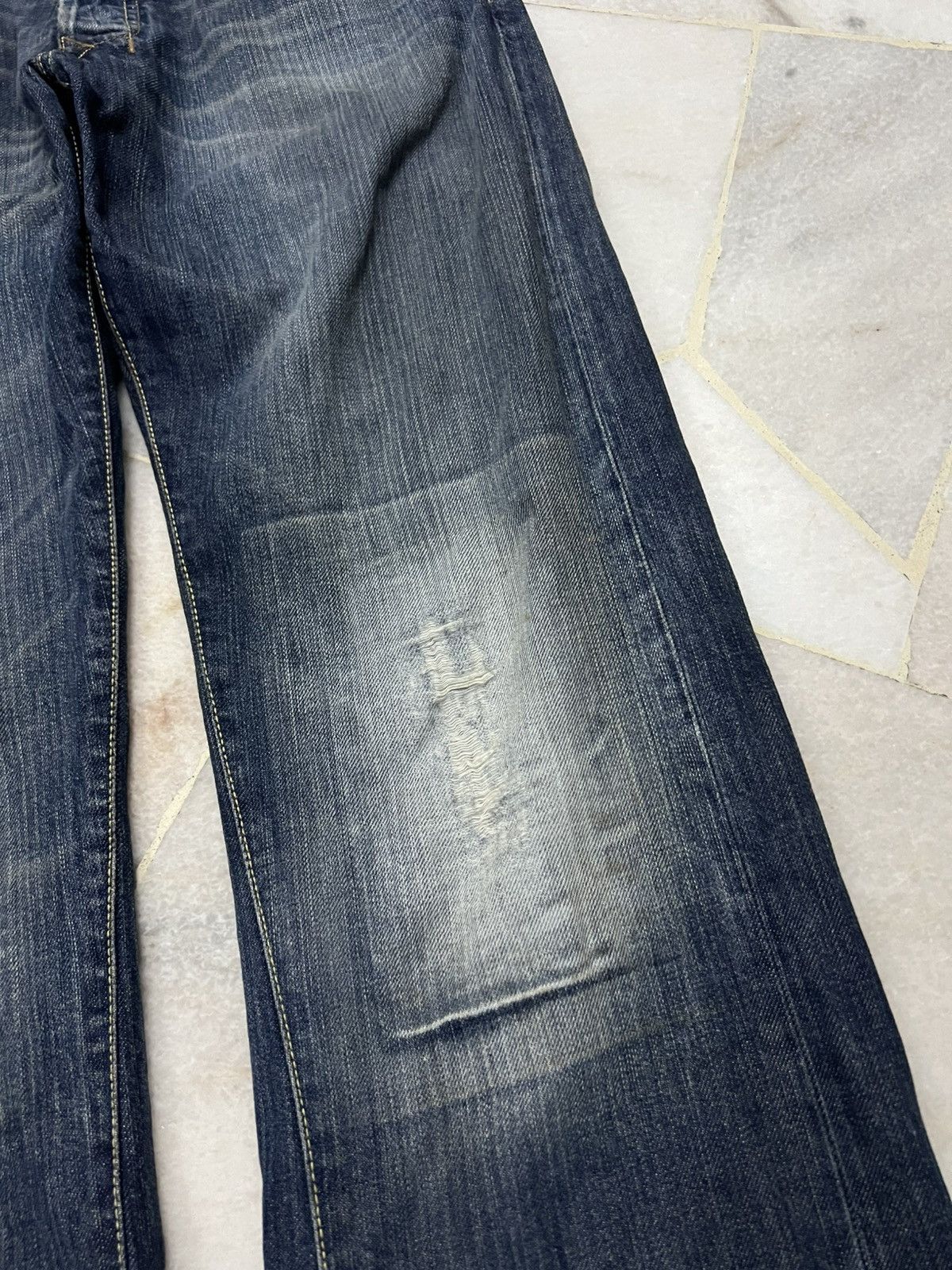 Diesel DIESEL INDUSTRY KAJO DISTRESSED JEANS Size US 30 / EU 46 - 6 Thumbnail