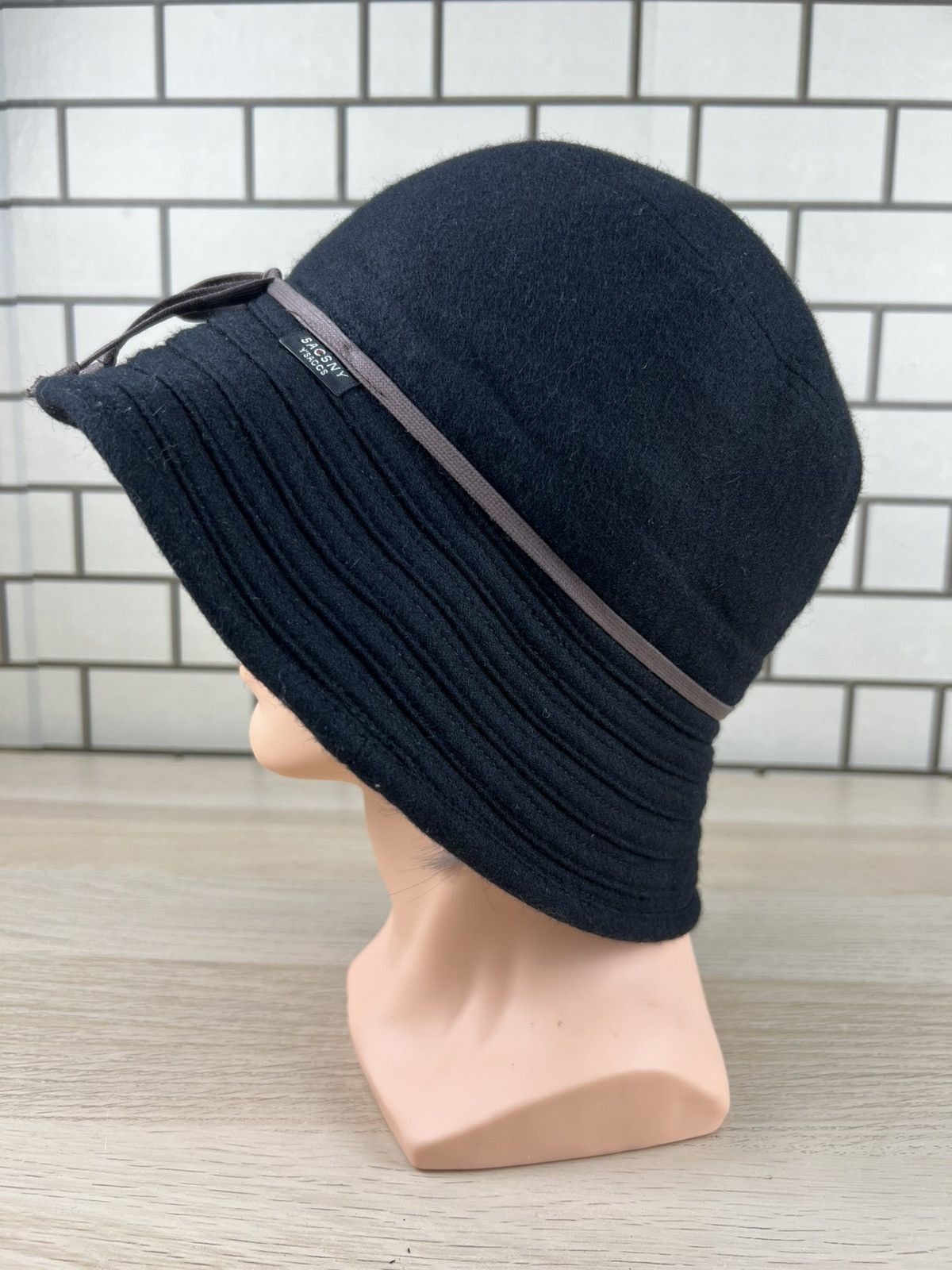 Vintage × Yohji Yamamoto Vintage Hat Yohji Yamamoto Sacsny Y’saccs Size ONE SIZE - 4 Thumbnail