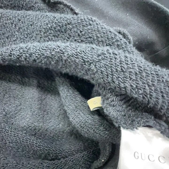 Gucci Gucci Black Hoodie with Geometric Print-2507 Size XS / US 0-2 / IT 36-38 - 1 Thumbnail
