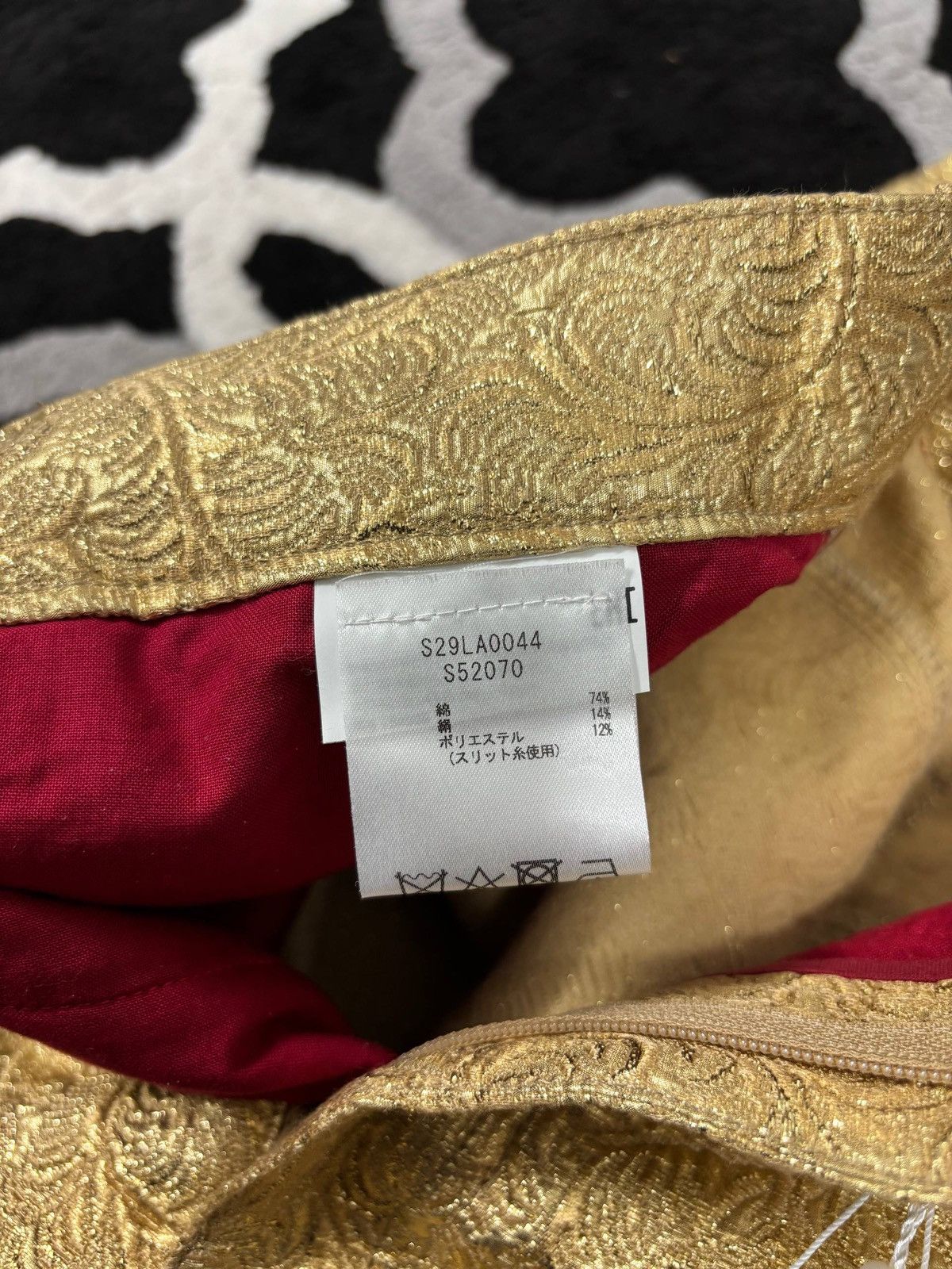 Maison Margiela 2019 Maison Margiela Cotton Silk Brocade Jeans Runway Size 24" / US 00 / IT 34 - 6 Thumbnail