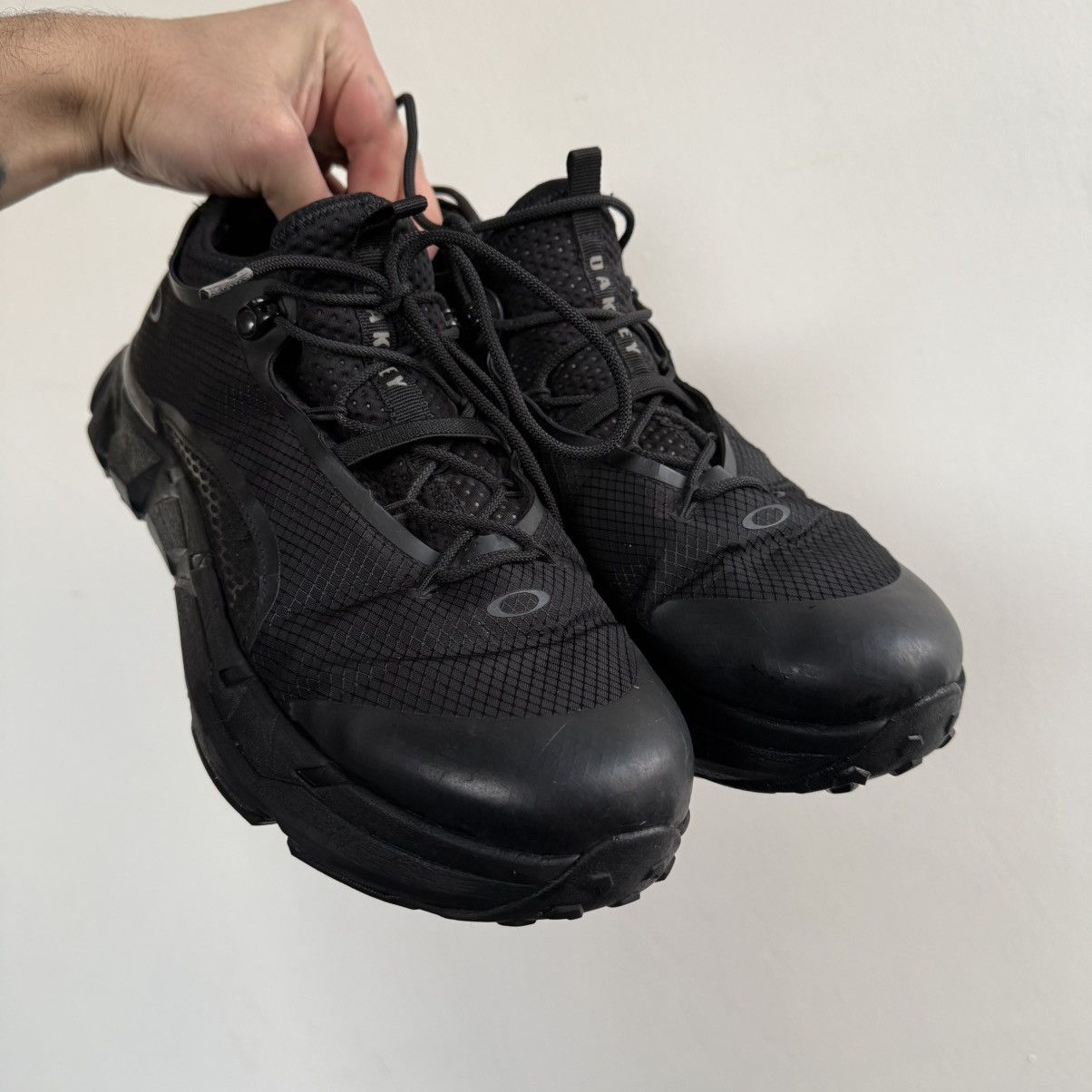 Oakley Oakley Triple Black Light Shield Trainers Size US 11 / EU 44 - 11 Thumbnail