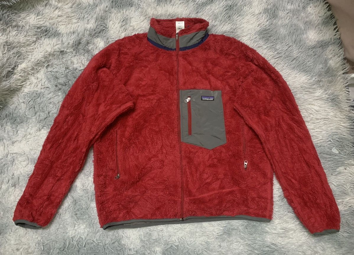 Patagonia × Vintage 90s PATAGONIA FLEECE JACKET RED COLOUR 🔥🔥 Size US L / EU 52-54 / 3 - 1 Thumbnail