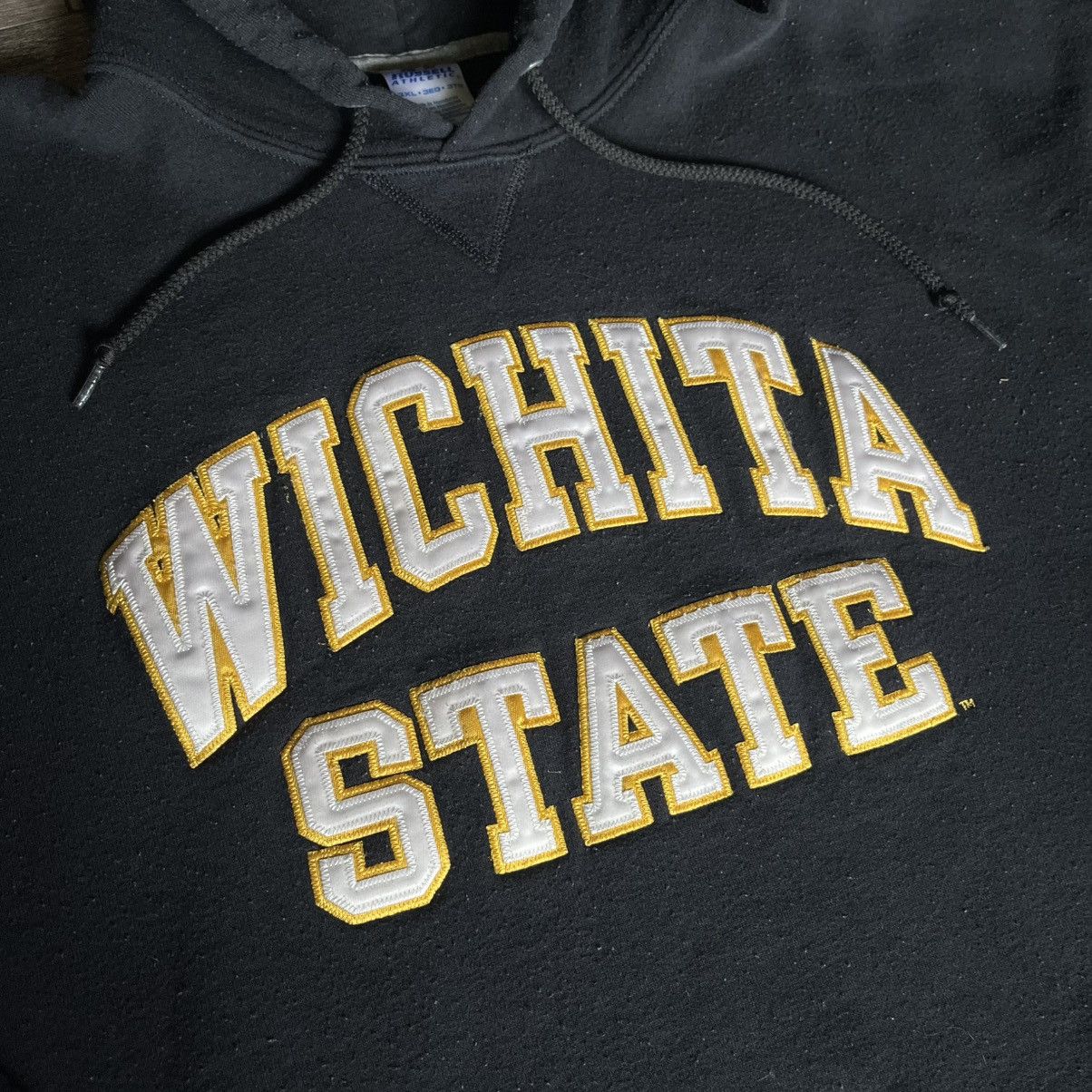 Russell Athletic Vintage Russell Athletic Wichita State College Logo Hoodie Size US XXL / EU 58 / 5 - 5 Thumbnail