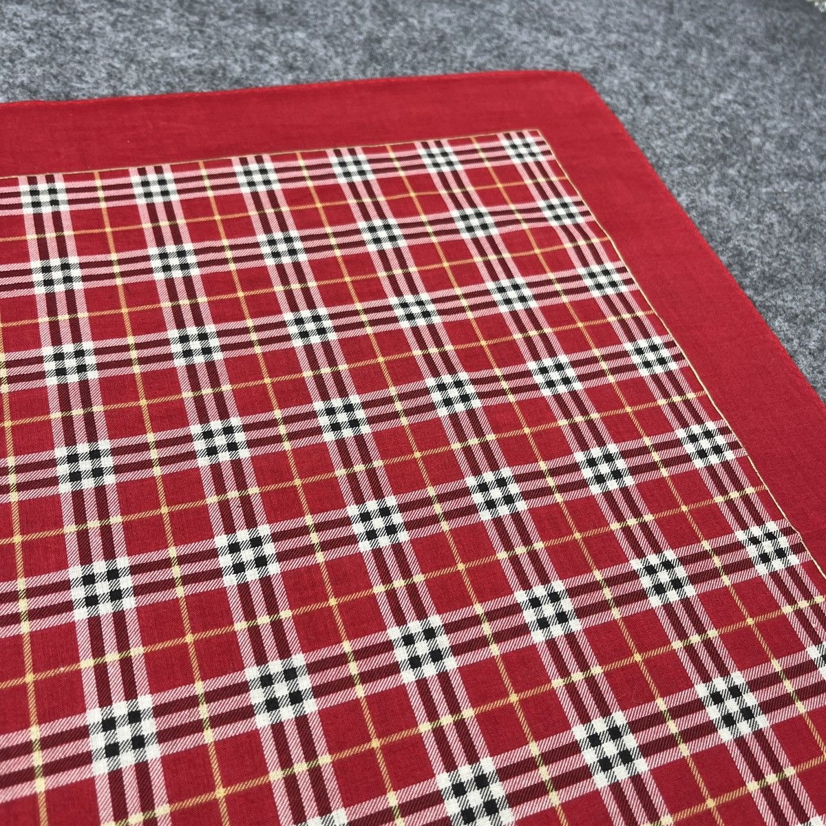Vintage Burberry Handkerchief / Bandana / Neckerchief B1124 Size ONE SIZE - 7 Thumbnail