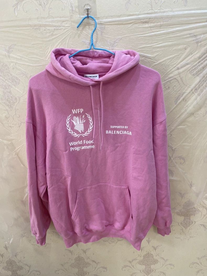 Balenciaga Balenciaga Logo letter print hooded long-sleeve sweater, l Size US XS / EU 42 / 0 - 1 Thumbnail