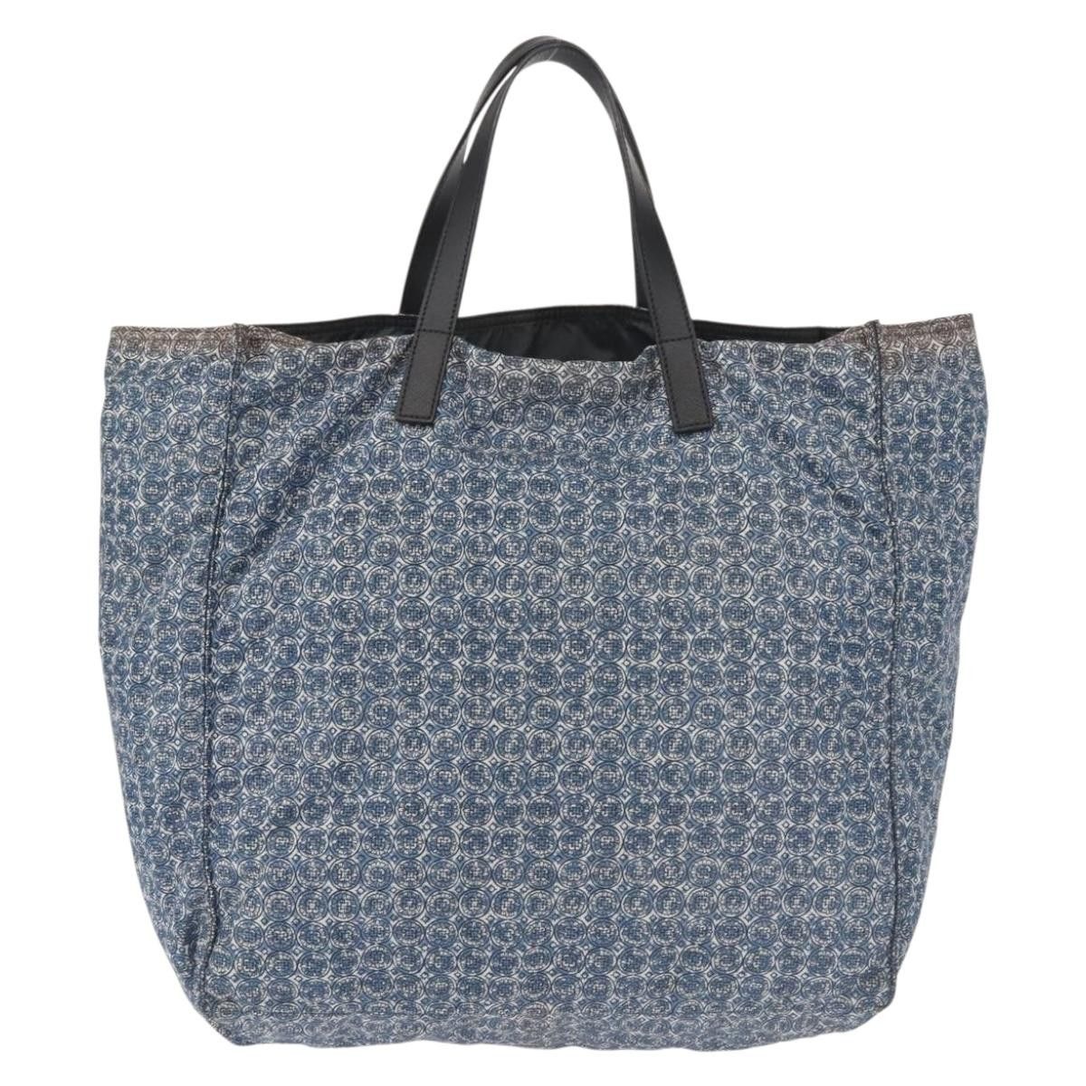 Prada PRADA Tote Bag Nylon Blue Silver Size ONE SIZE - 3 Thumbnail