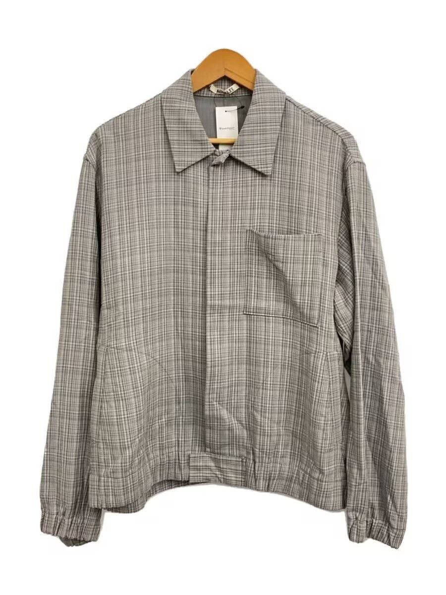 Auralee Double Face Check Zip Blouson | Grailed