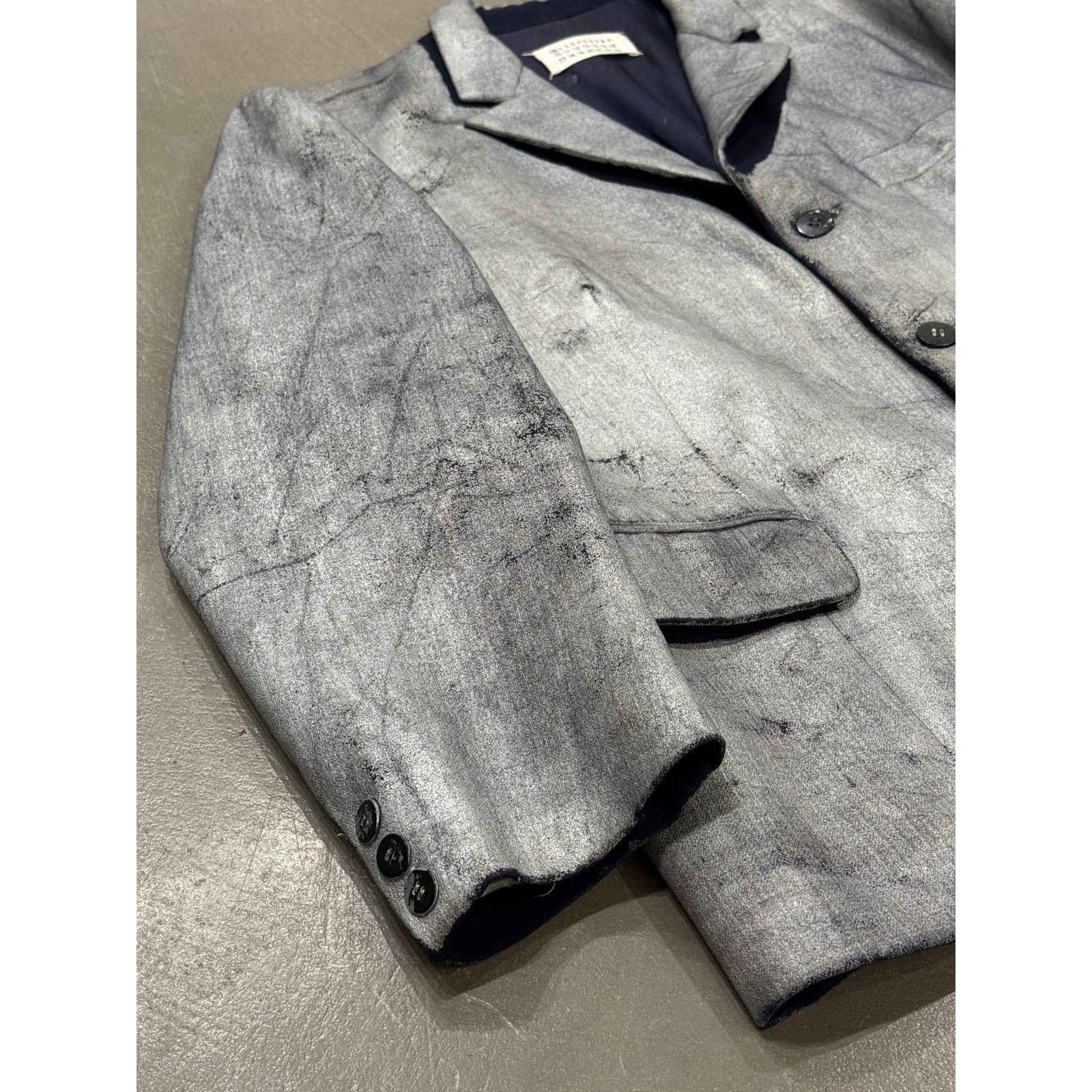 Maison Margiela 1999 Martin Maison Margiela artisanal painted blazer Size 48R - 4 Thumbnail