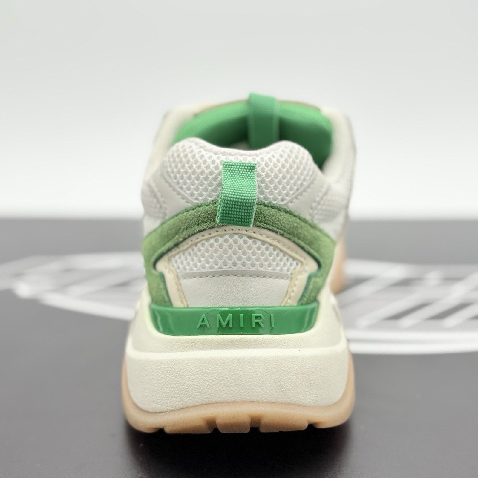 Amiri Amiri Bone Runner ' Tennis Green ' | SUPER CLEAN! Size US 12 / EU 45 - 9 Thumbnail