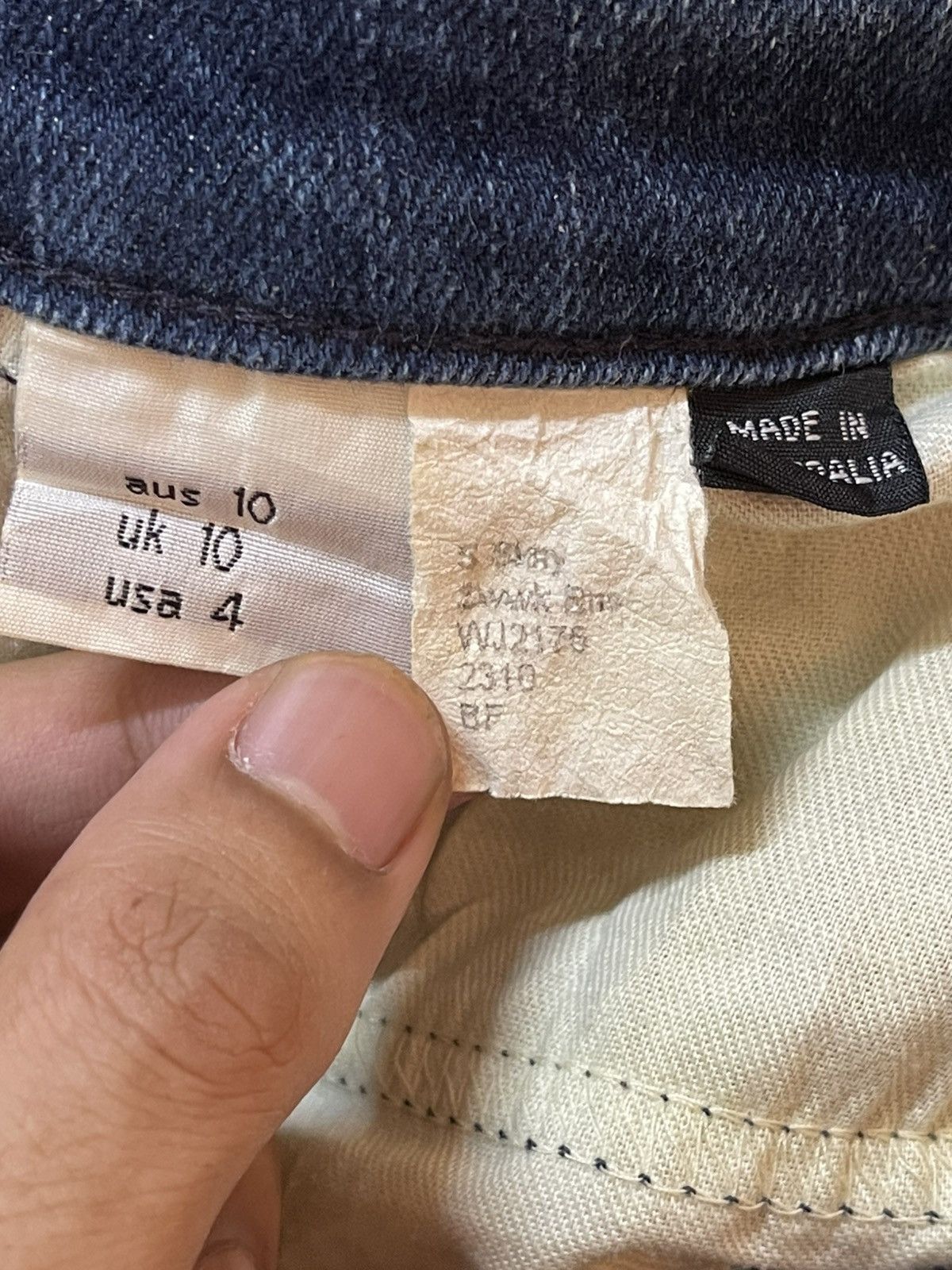 Ksubi × Travis Scott Vintage Ksubi Blue Faded Wash Style Skinny Jeans Size 28" / US 6 / IT 42 - 12 Thumbnail