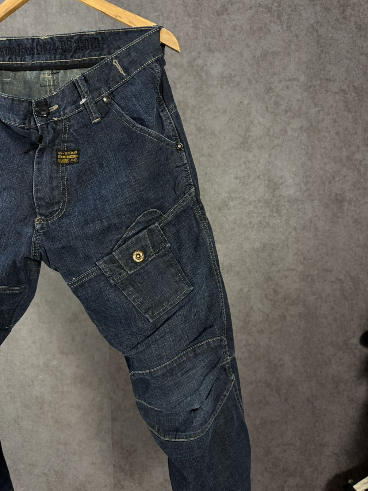 G-Star G Star Raw vintage designer biker jeans Size US 32 / EU 48 - 2 Thumbnail