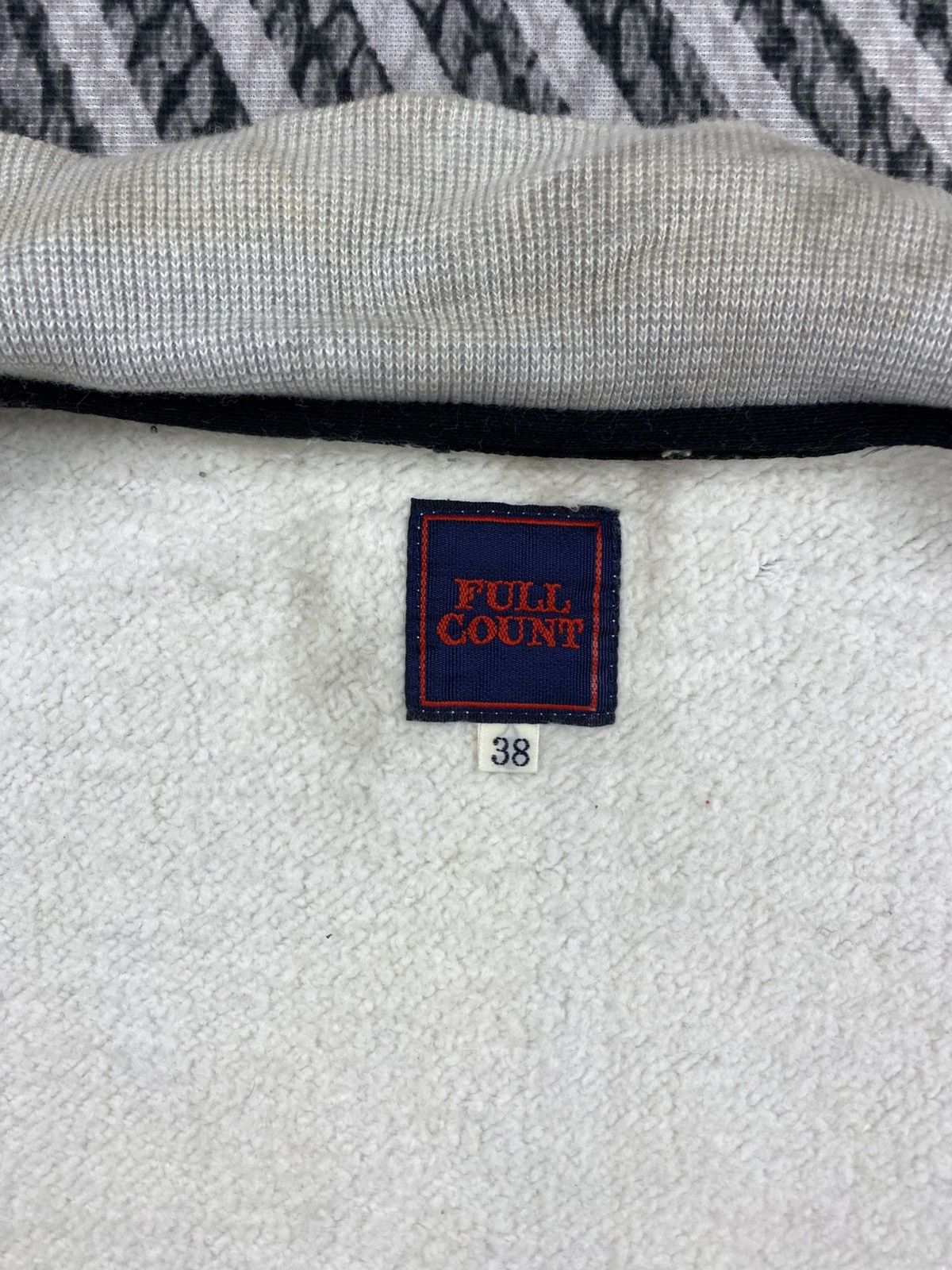 Full Count & Co. Vintage Full Count Fullzip Track Sweater Jacket Size US M / EU 48-50 / 2 - 8 Thumbnail