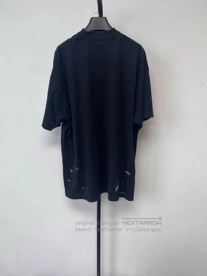 Balenciaga Balenciaga Metallica Lightning Logo T. Size US M / EU 48-50 / 2 - 2 Thumbnail