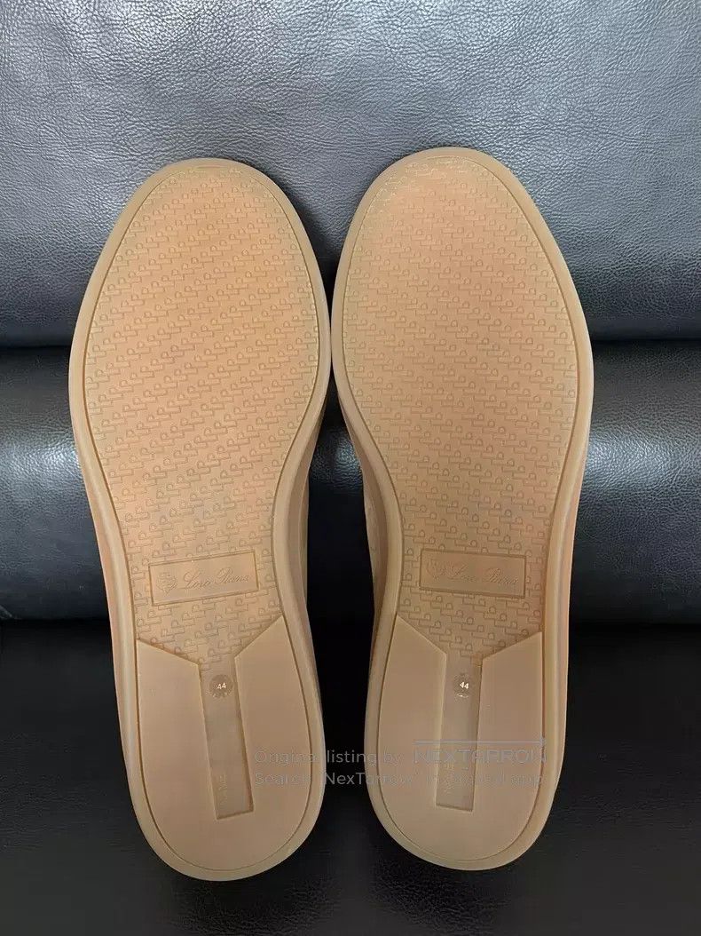 Loro Piana LORO PIANA Tennis Walk Round Toe Fashion Lacing Casual Low Size US 11 / EU 44 - 7 Thumbnail