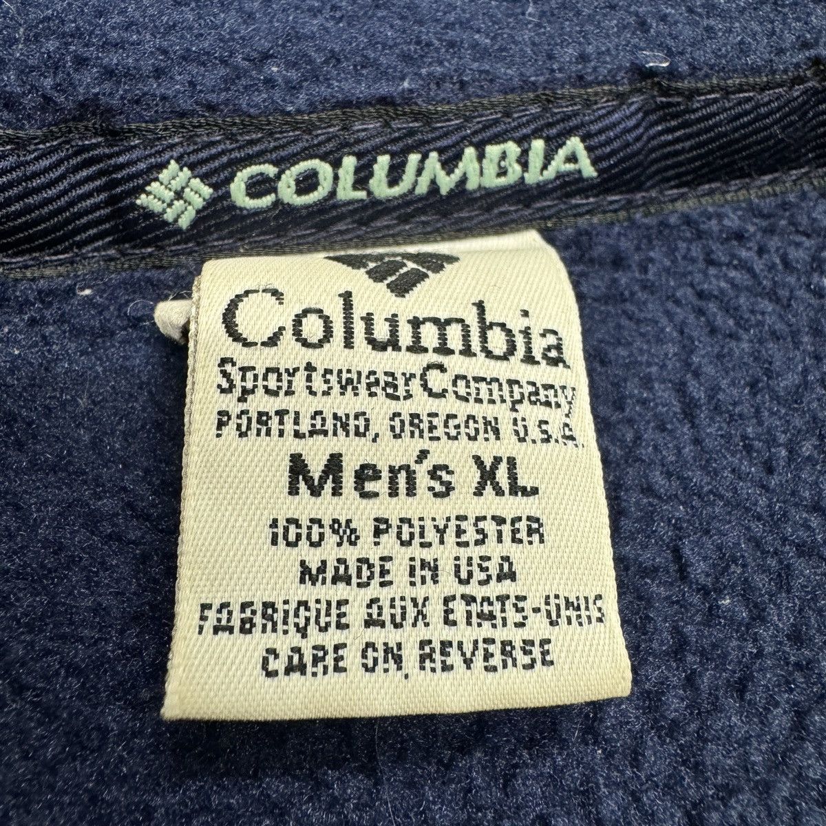 Columbia × Vintage Vintage 90s Columbia Fleece Full Zip Vest XL USA Size US XL / EU 56 / 4 - 6 Thumbnail