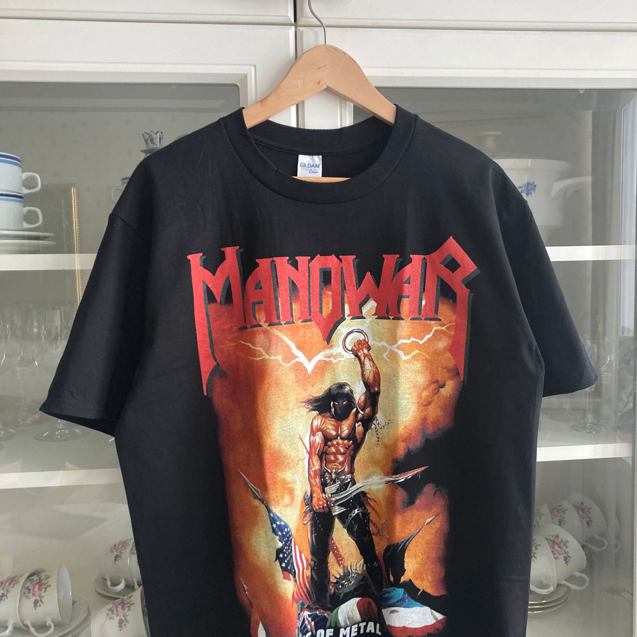 Band Tees T-shirt Monawar - Kings of Metal - Band Heavy metal Size US L / EU 52-54 / 3 - 2 Thumbnail