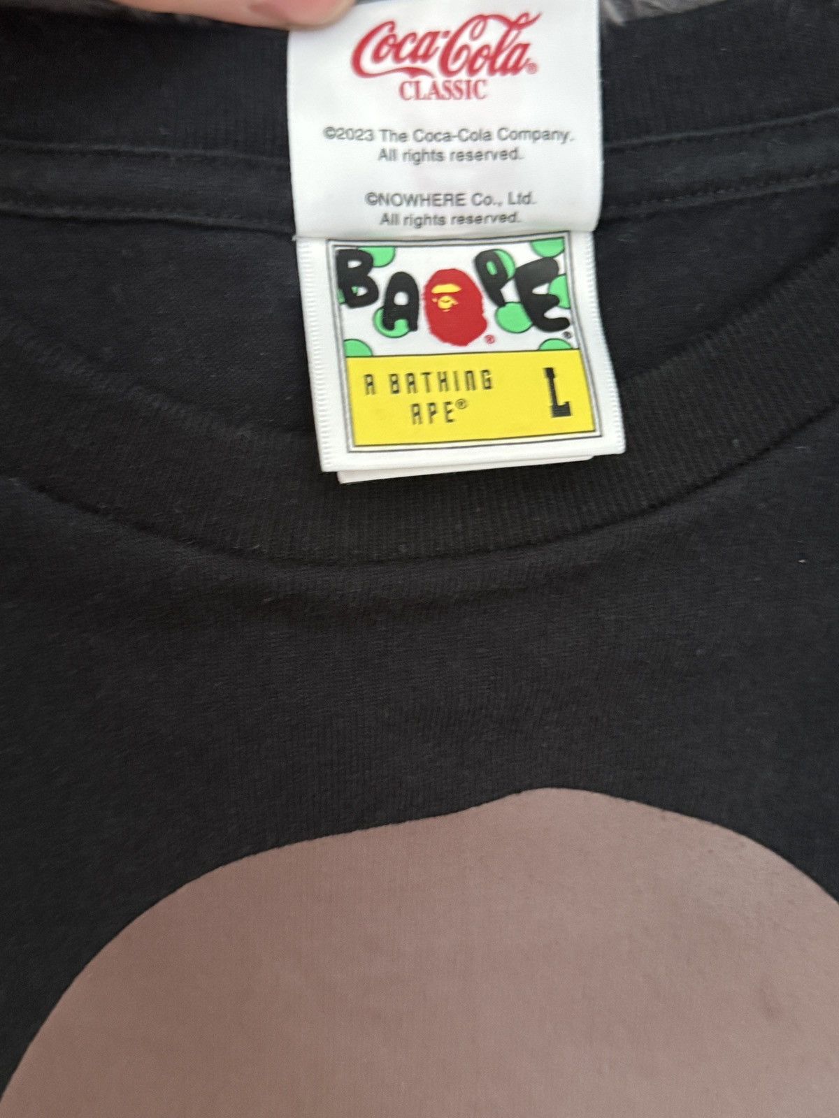 Bape × Coca Cola Bape x Coca-Cola T-shirt Size US L / EU 52-54 / 3 - 6 Thumbnail